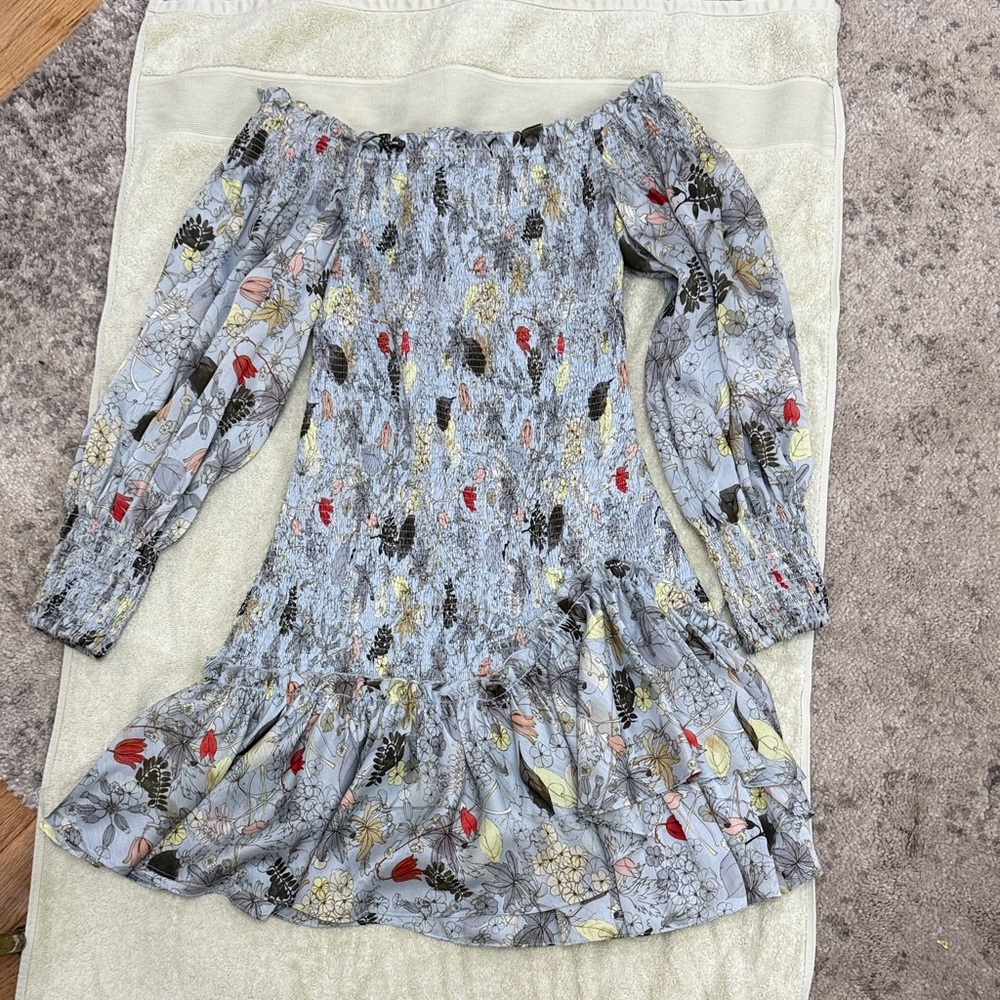 Alexis Off-the-Shoulder Textured Dress